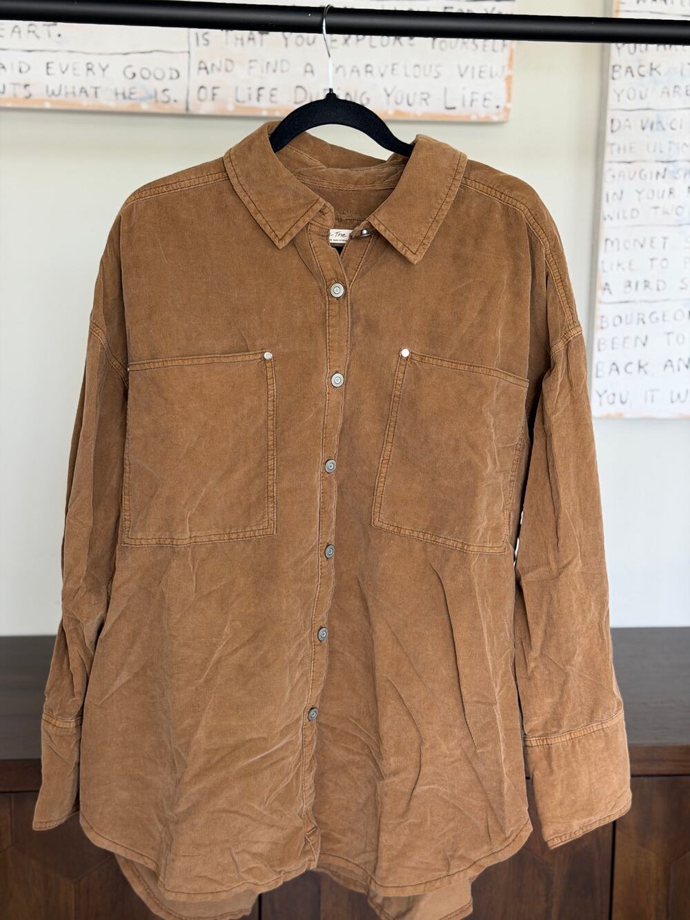 We the Free Baby Cord Buttondown